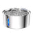 3.2L Stainless Steel Pet Water Fountain with Triple Filtration and Detachable Design