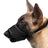 Soft mesh dog muzzles in four colours and six sizes
