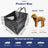 Breathable quilted mesh pet car seat mat with belts, photo 6 of 9