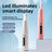 LED Pet Face and Paw Trimmer with Curved Blade and Oil Bottle