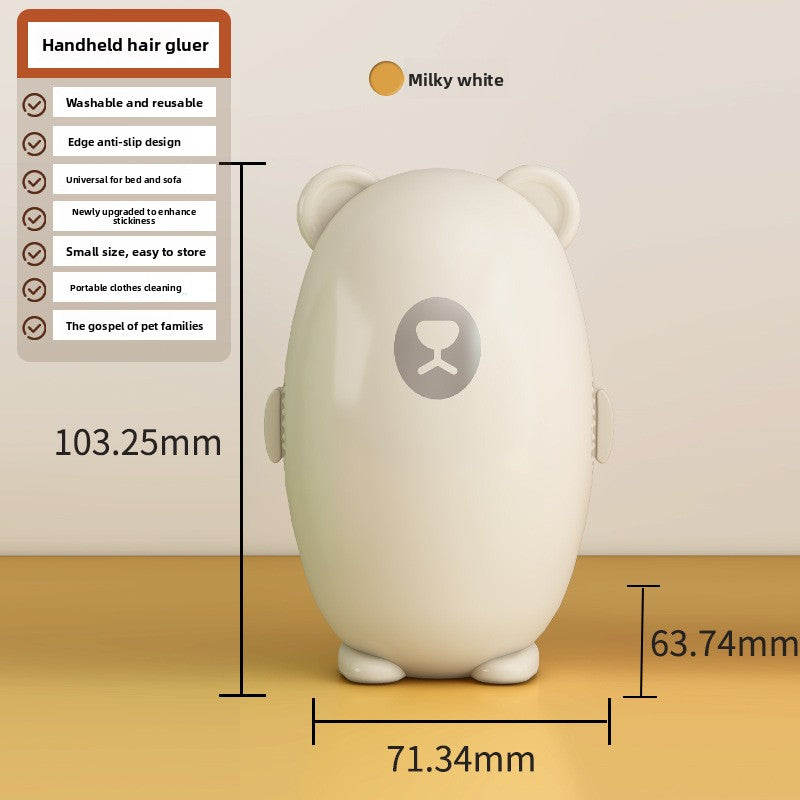 Pet roller brush for removing hair