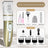 Ceramic Blade Pet Shaver with Guide Combs and Spare Blade Heads