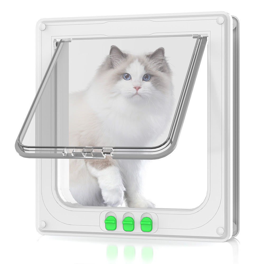 ABS cat and dog flap door in White, size Large