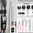 Rechargeable Pet Hair and Paw Trimmer with Dual LCD Display