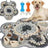 Dog puzzle snuffle mat for slow feeding and mental stimulation - view 4