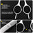 Stainless steel pet grooming scissors with comb and care kit