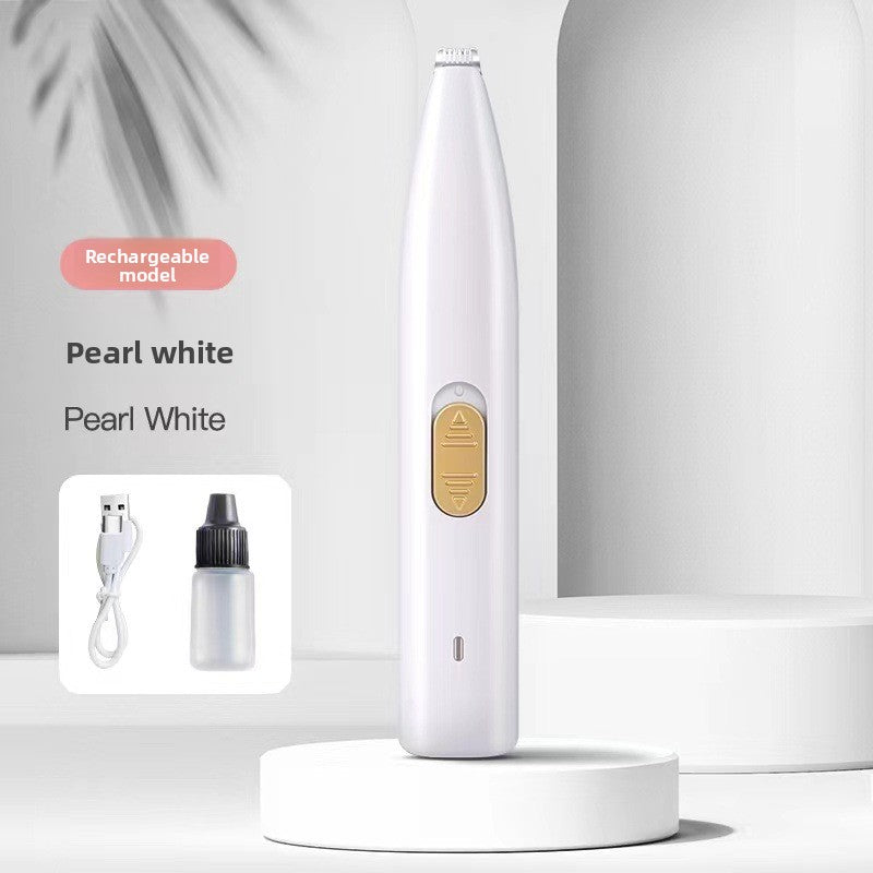 Pet Nail Grinder and Paw Hair Trimmer, Quiet Electric Claw File