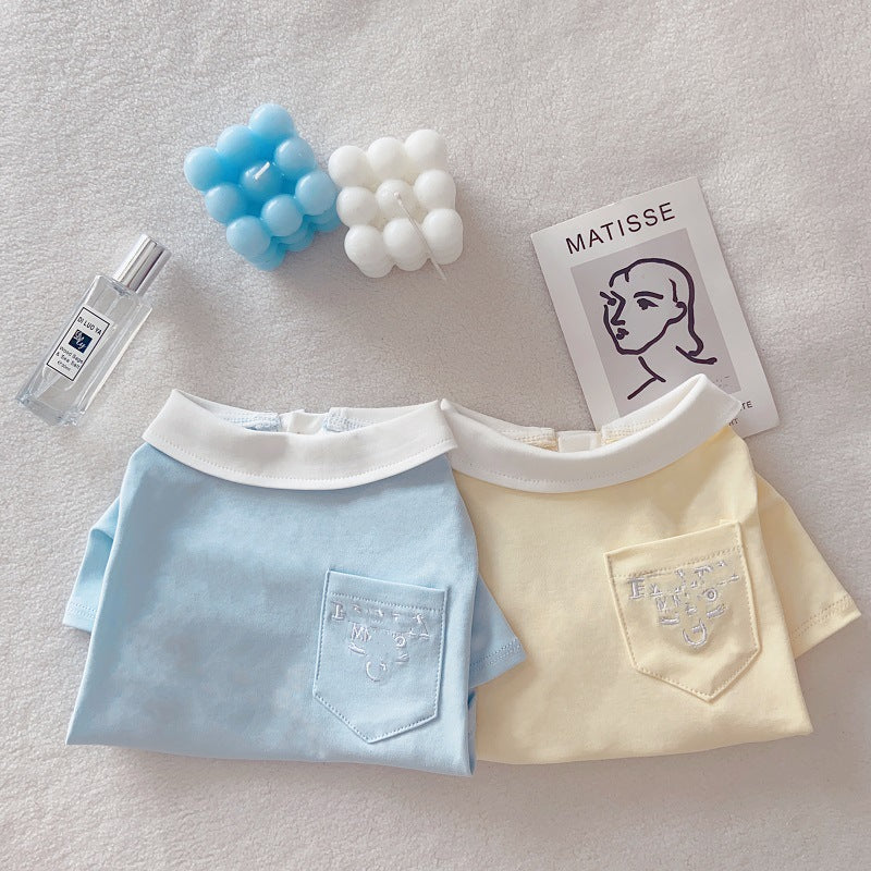 Cotton dog polo shirt and skirt dress, available in 4 styles, image 2