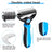 Stainless Steel Dematting Comb for Matted and Knotted Dog Fur