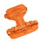 PVC dog harness lead and collar set in bright colours, main product photo