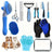 13-in-1 Pet Grooming Kit, Dog and Cat Brush, Nail Clipper and Trimmer