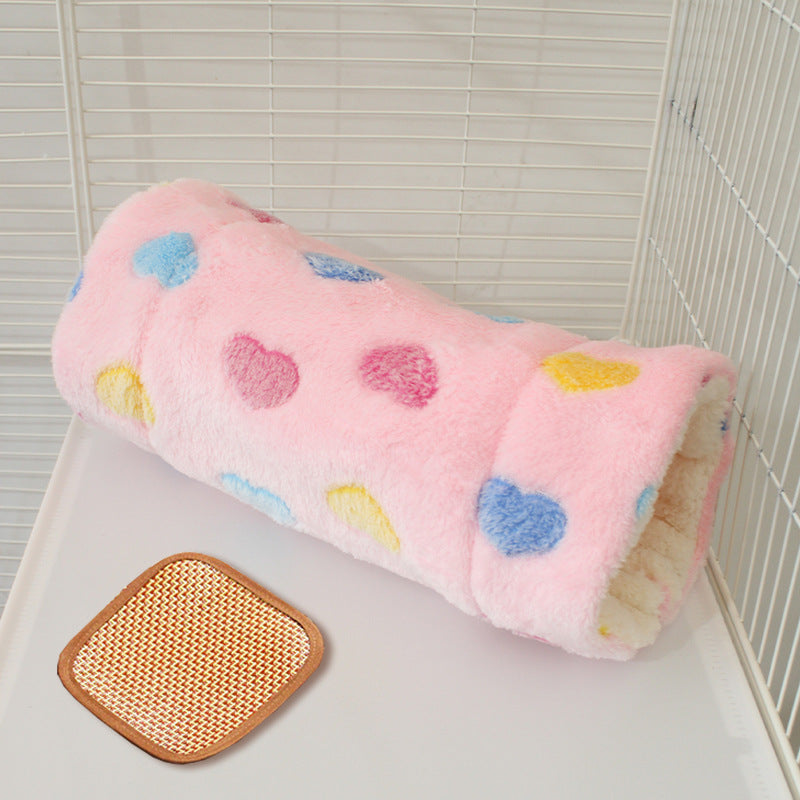 Flannel pet tunnel sleeping bag for small pets, photo 33