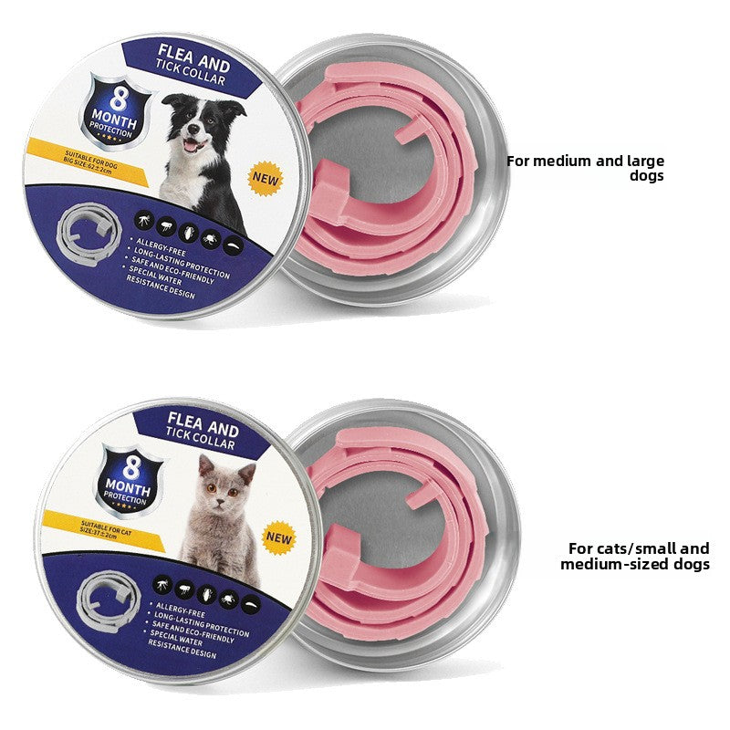 Quick-release safety collar for dogs and cats, available from Pet Royale UK