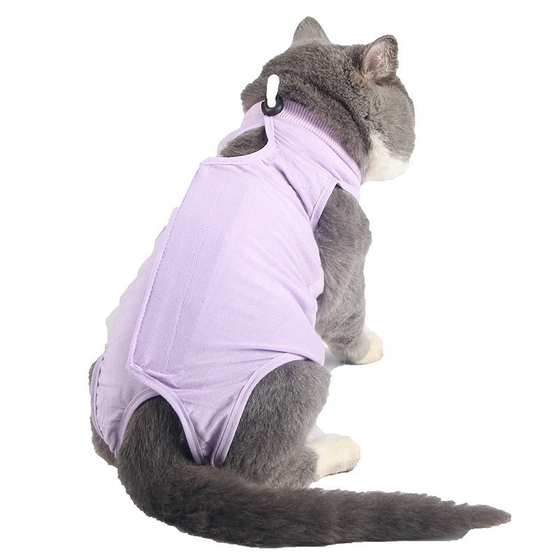Female Cat Sterilization Clothes Postoperative Anti-Licking Pet Rehabilitation Wear