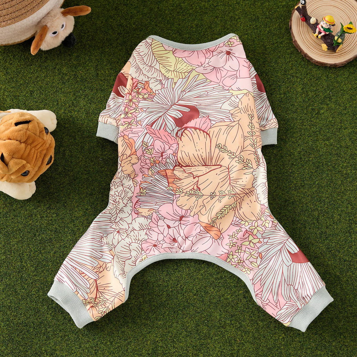 Four leg dog jumpsuit pyjamas, available in 12 colours, sizes Small to 3XL, image 36