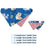Cartoon print dog bandana scarf in a cute design, product image 25