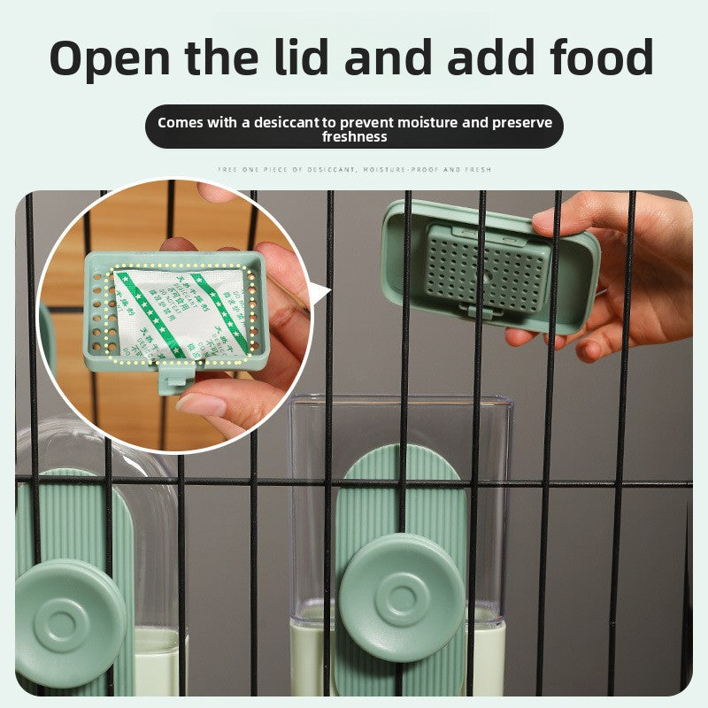 Automatic Pet Food and Water Dispenser Set