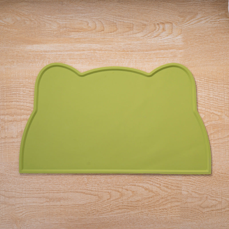 Silicone pet feeding mat with cat ear design, photo 17 of 17