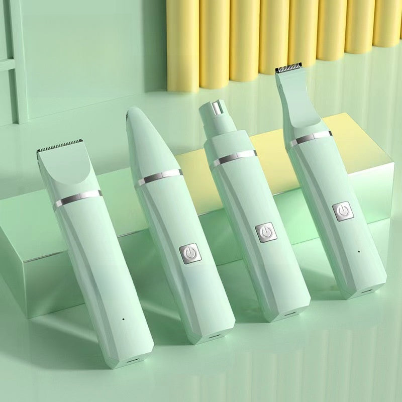 Multi-Function Pet Clipper and Nail Grinder Kit, Quiet and Cordless