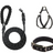 Rope dog lead set with harness or collar, available from Pet Royale UK