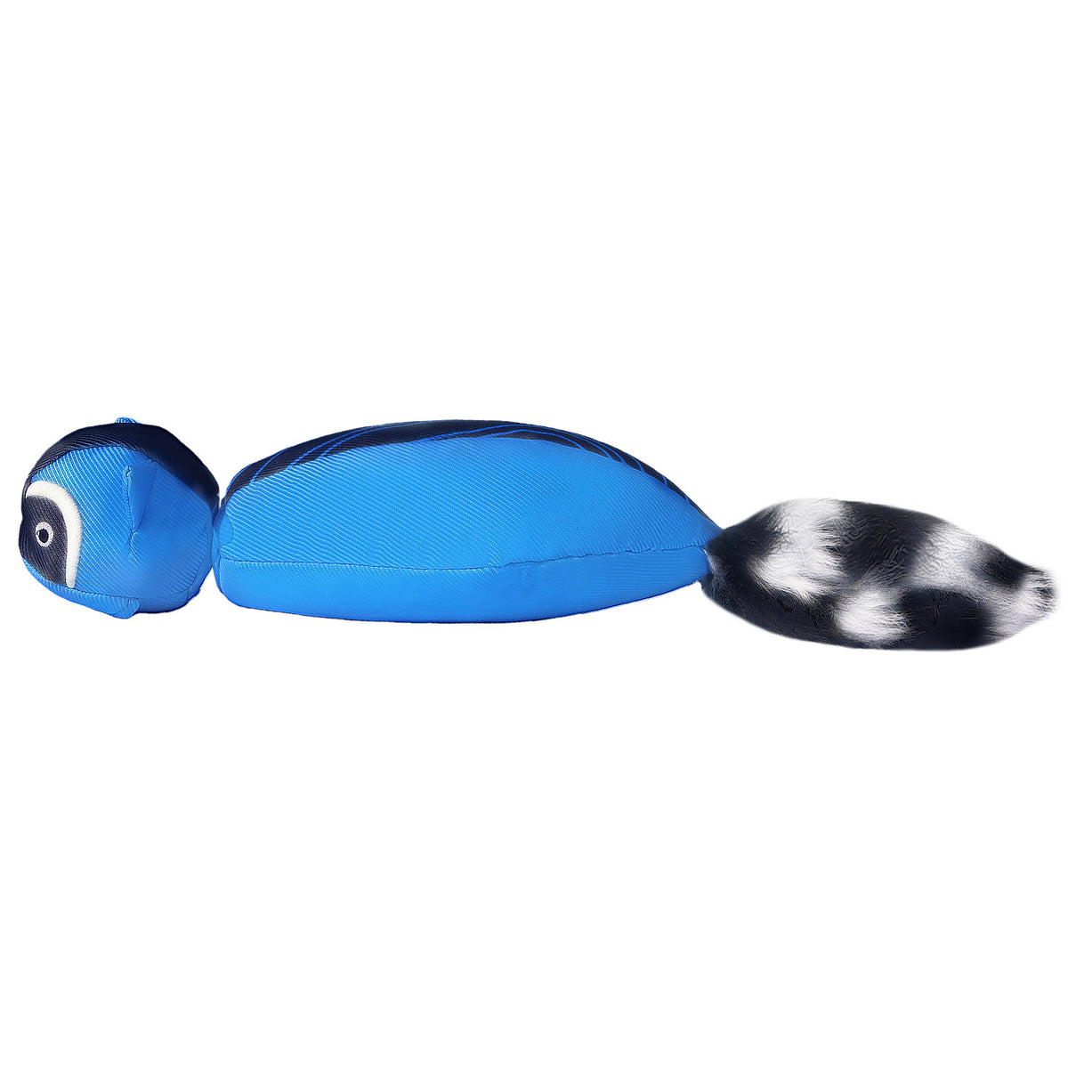 Squeaky Oxford cloth dog toy in animal shape for fetch and chew play, view 7
