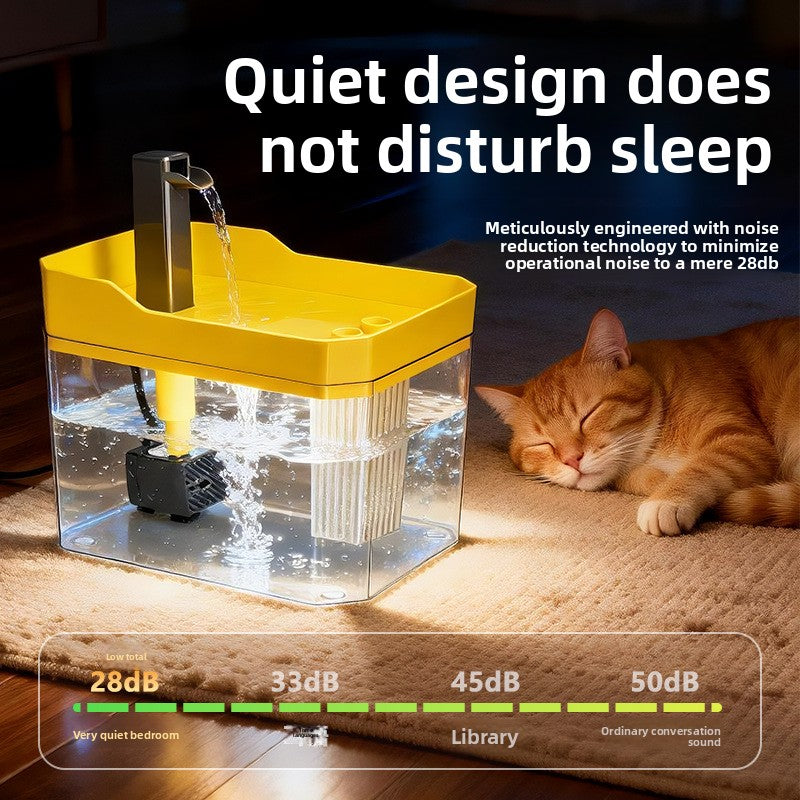 Pet water fountain