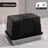 Fully Enclosed Stainless Steel Cat Litter Box, 50cm Wide