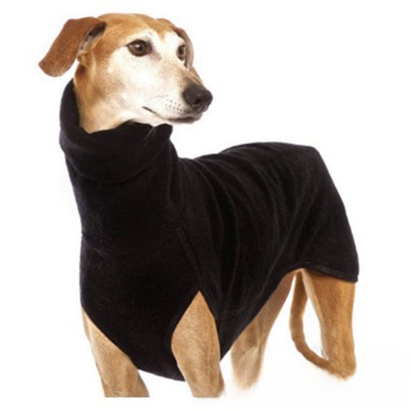 Soft velvet sleeveless dog vest in solid colour, product image 10