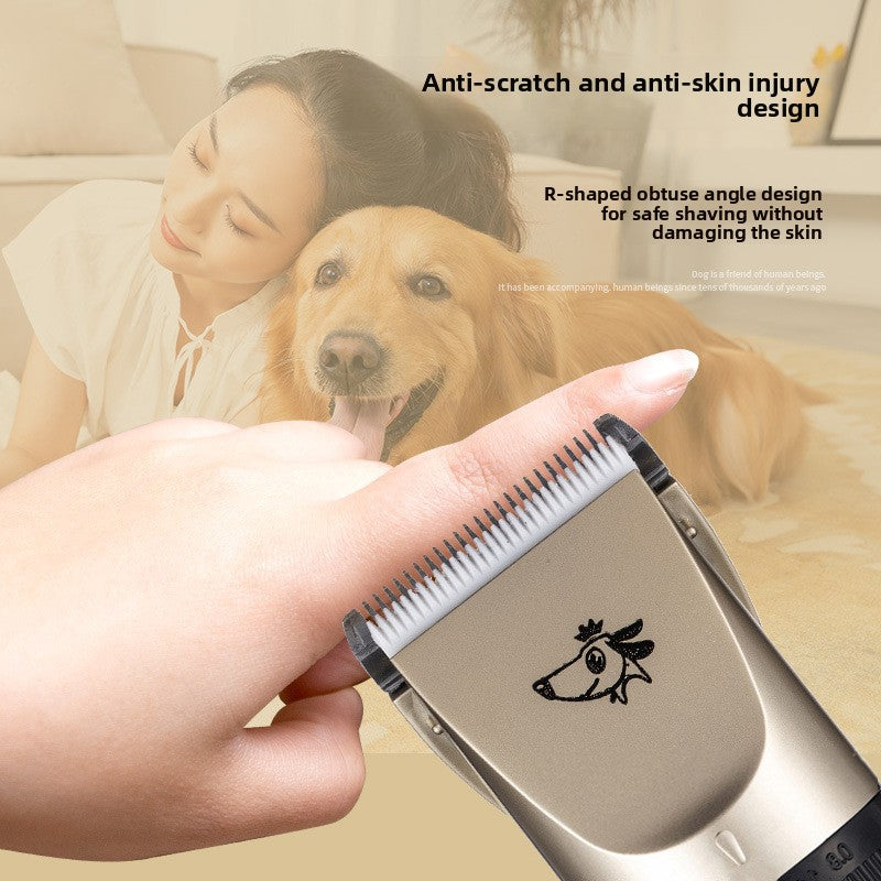 Cordless Dog Grooming Clipper Kit with Guide Combs and Bag