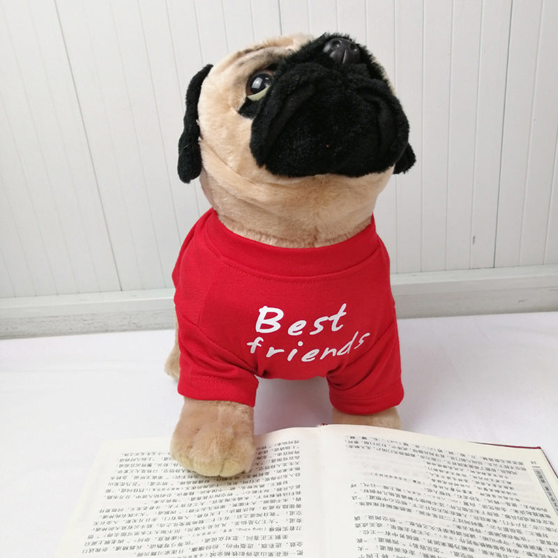Round neck printed t shirt for small dogs and cats, image 39