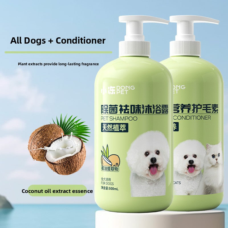 Pet Shampoo and Conditioner 500ml, Soothing or Antibacterial