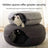 Foldable felt cat tunnel bed in grey, view 2