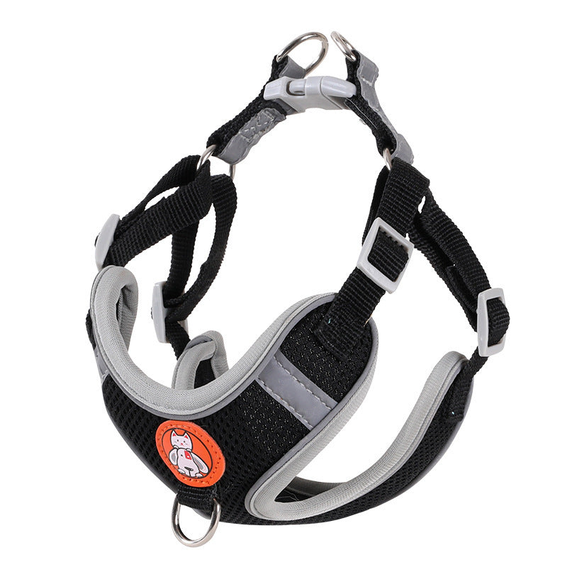 Reflective nylon harness or lead for small pets, ideal for everyday use