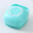 Pet bath brush with shampoo dispenser, extra detail view