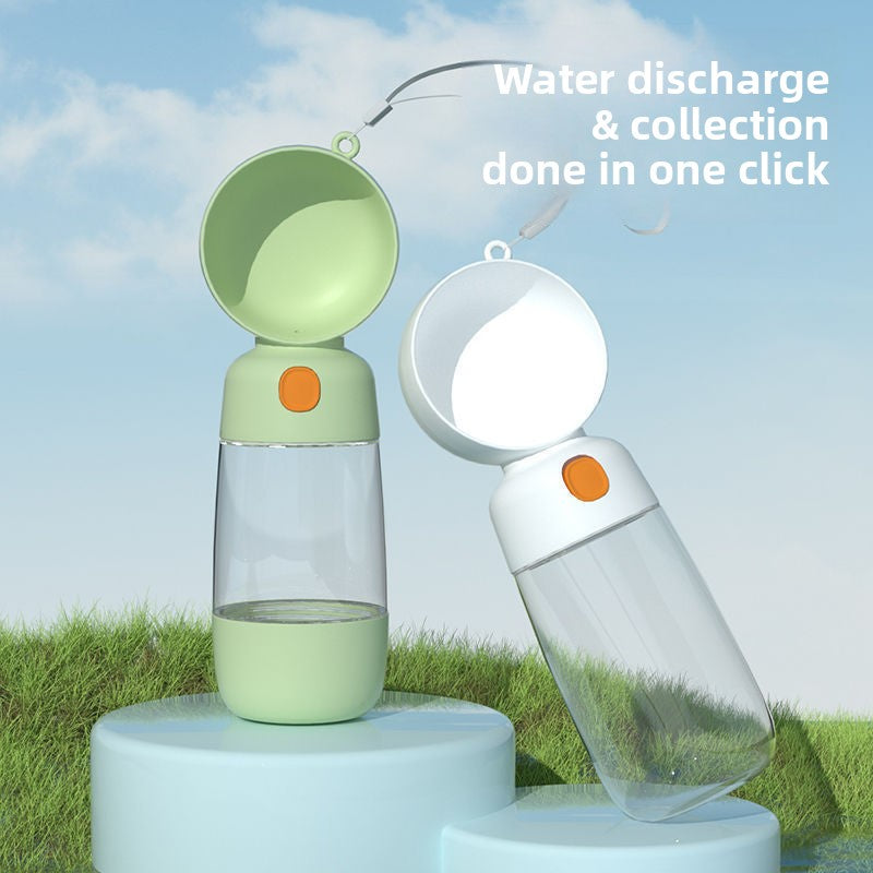 Portable Pet Dog Water Cup Food Cup Outdoor Travel Feeder Drinker