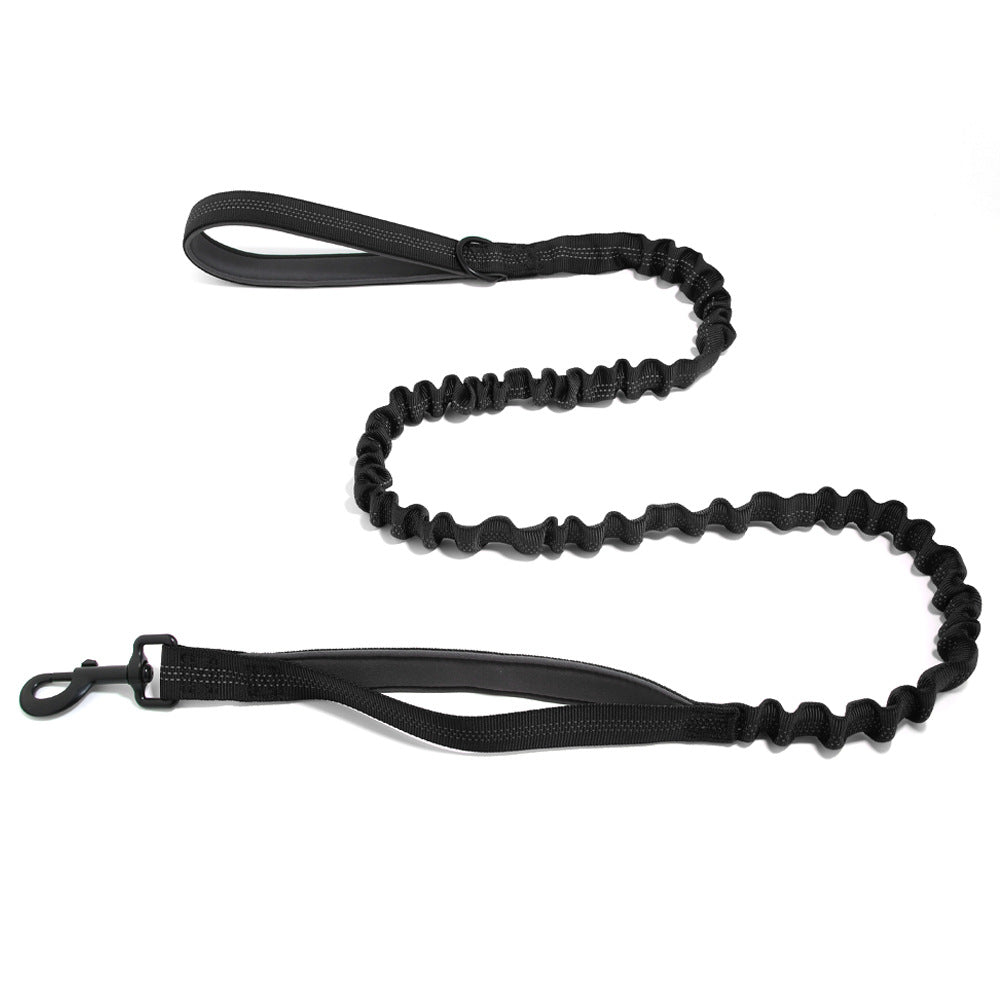 Adjustable nylon slip training lead for dogs in 10 colour options
