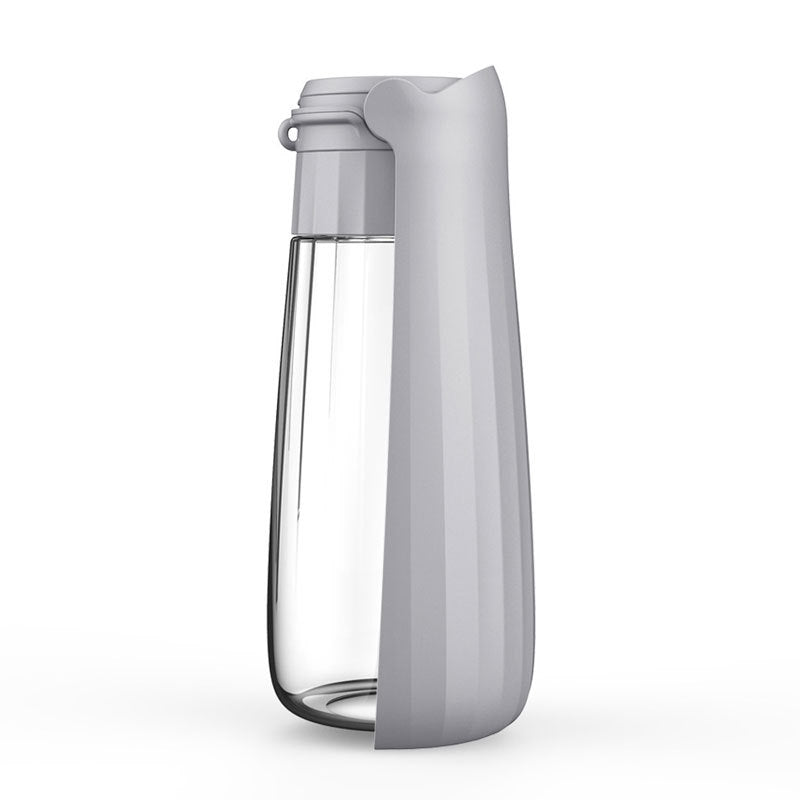 Foldable Outdoor Pet Water Cup with Leakproof Seal, 550ml and 800ml, for Walks