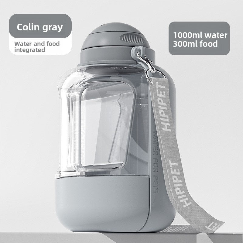 Portable water dispenser for puppies