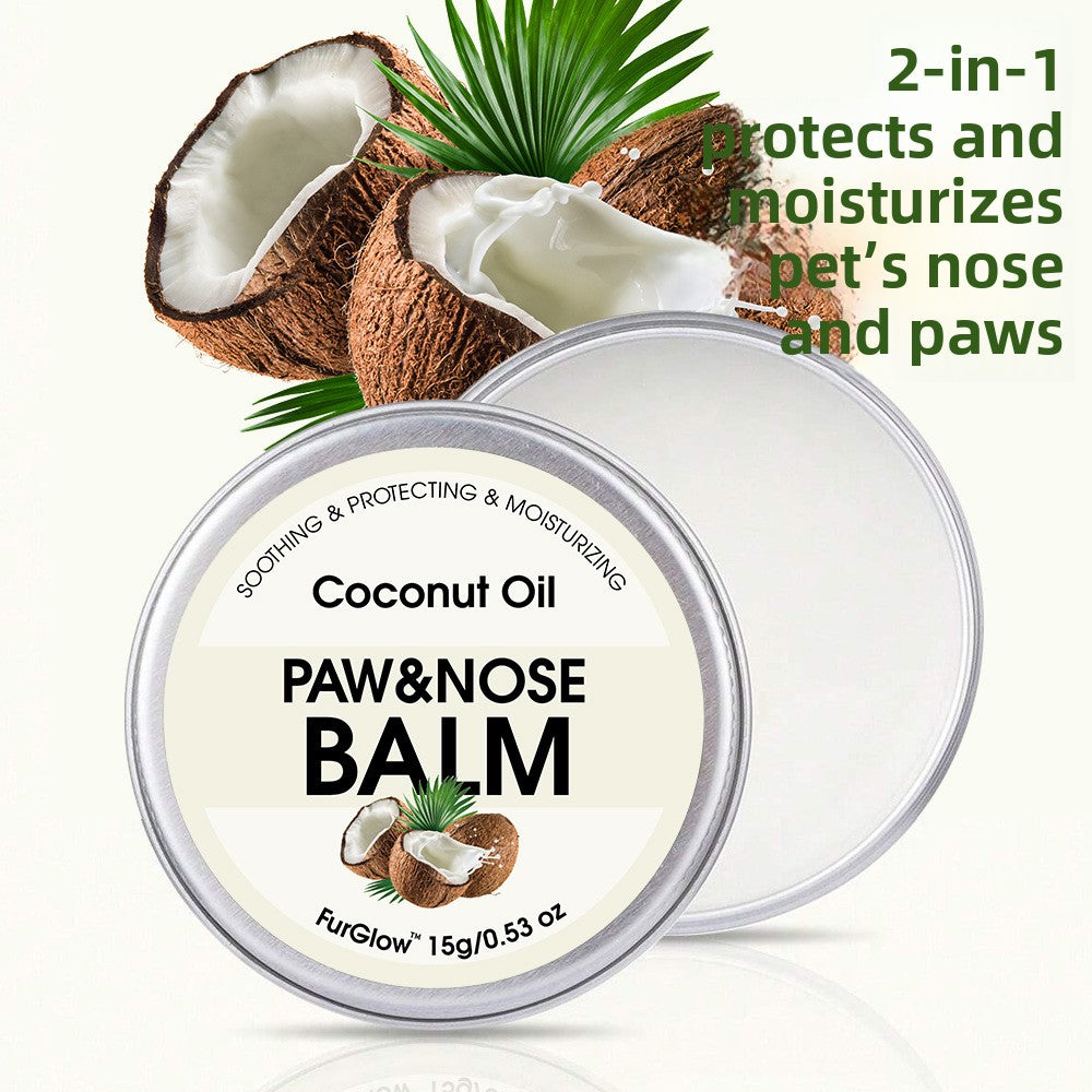 2-in-1 Dog Paw and Nose Balm, Moisturising Cream for Dry Paws