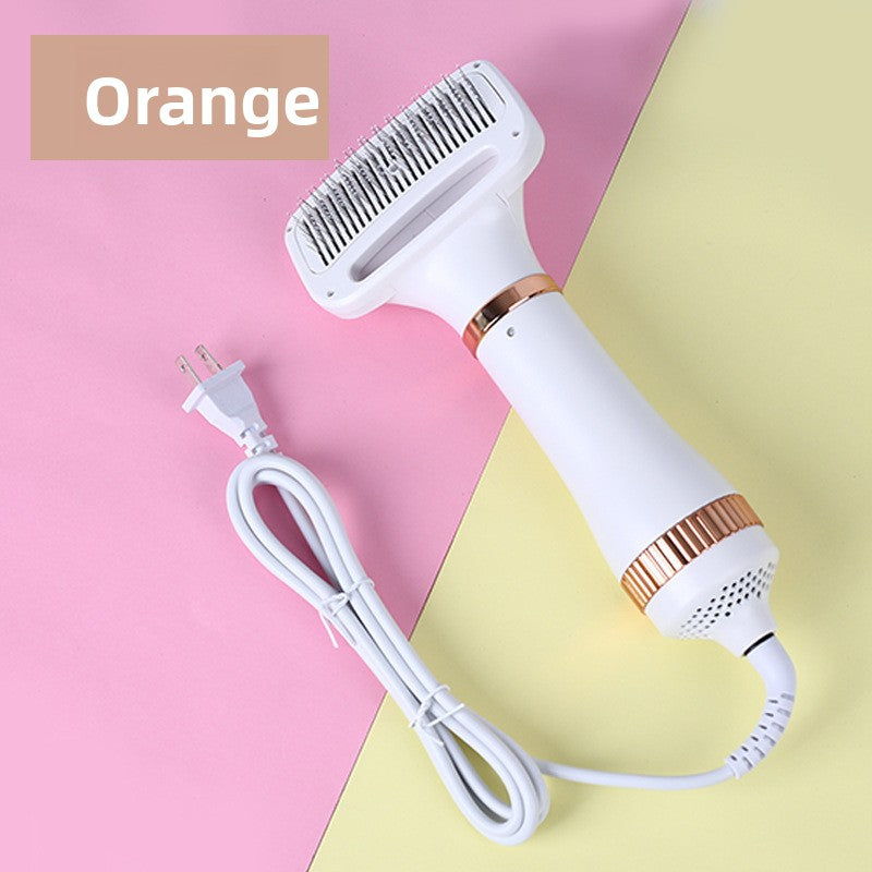 Pet Hair Dryer Comb with 3 Heat Settings for Dogs and Cats