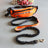 Running dog leads with waist belt in five colours