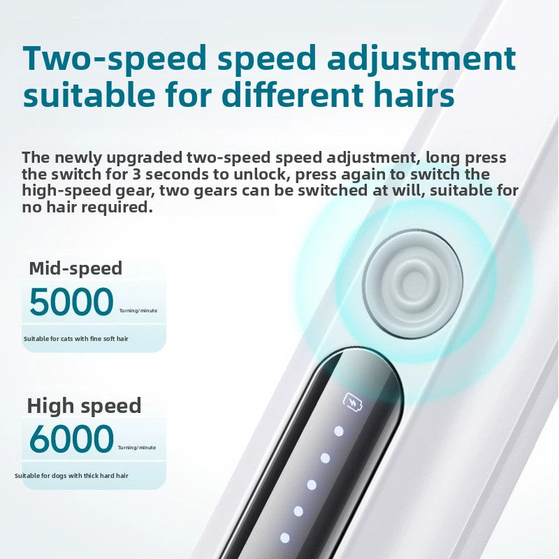 Waterproof Electric Pet Hair Clipper