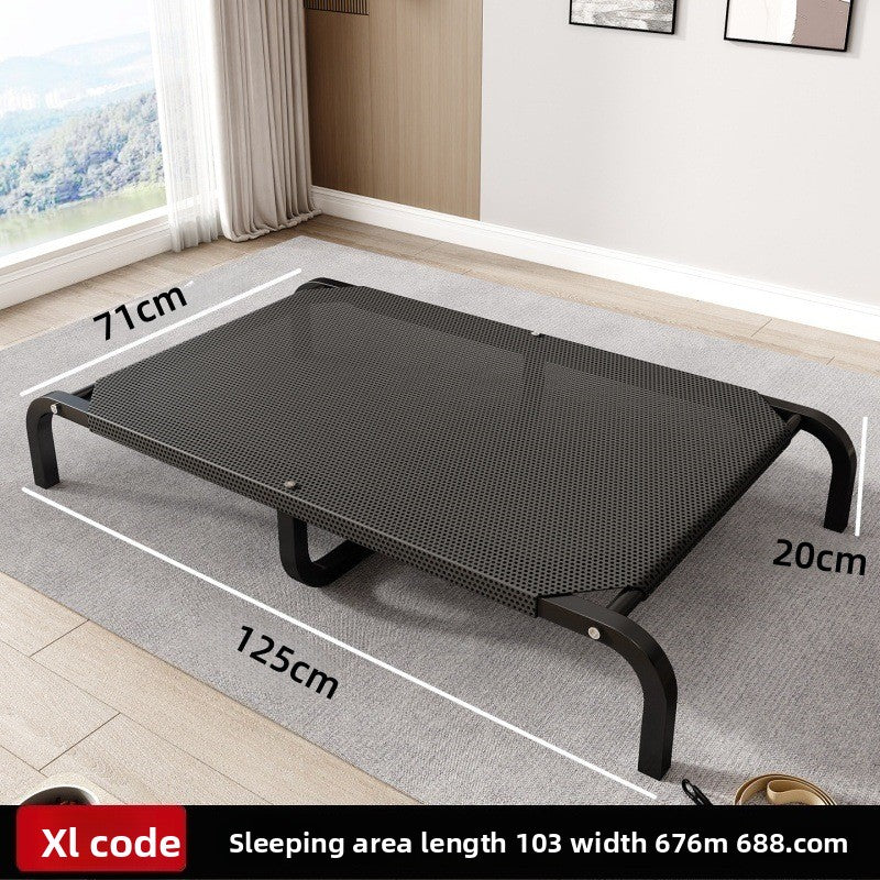 Reinforced steel mesh dog bed for small dogs under 20kg