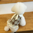 Plaid dog dress with lace trim, in Brown Plaid, image 8