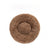 Non slip round long plush donut dog bed, view 30