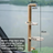 Suction cup window cat bed with clear capsule in Drop 2 Tier Window Climber