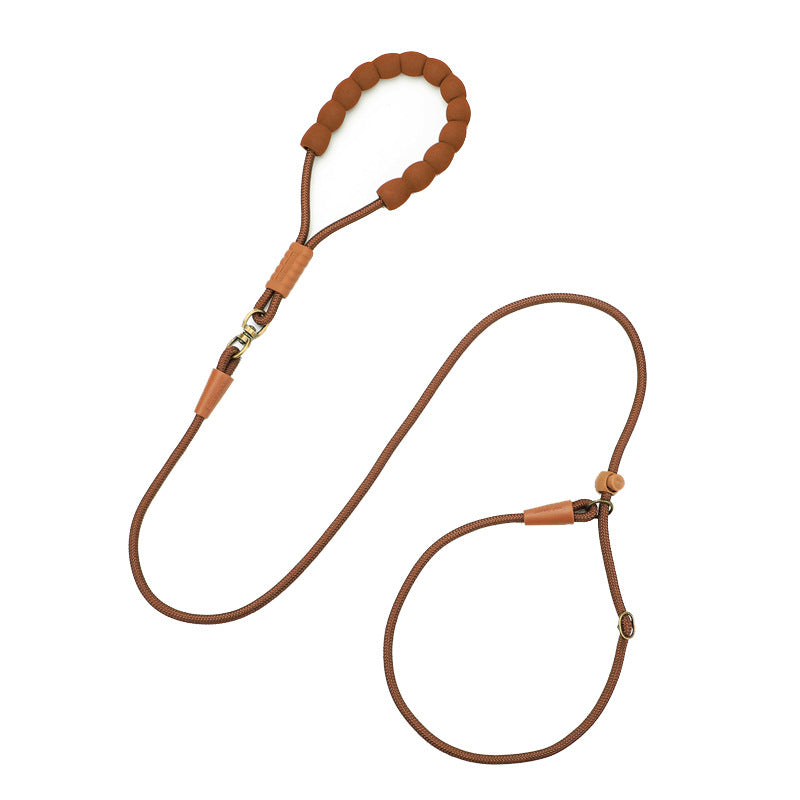 Nylon rope slip lead for dog training, available from Pet Royale UK