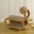 Corrugated cardboard cat scratcher rocking lounge with mat, photo 16 of 29