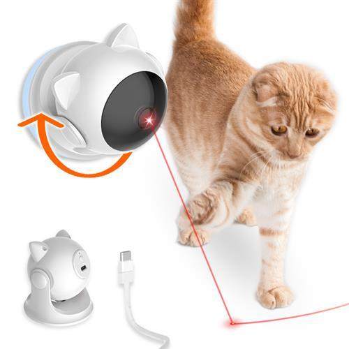 Automatic Laser Cat Toy with Motion Sensor, Interactive Teaser