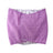 Reusable dog hygiene pants with hook and loop fastening, in use with a pet